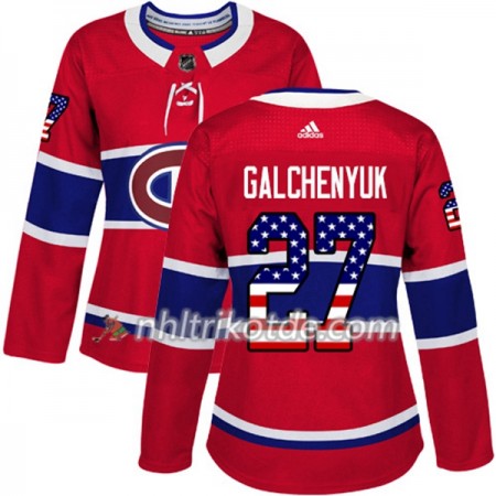 Montreal Canadiens Trikot Alex Galchenyuk 27 Adidas 2017-2018 Rot USA Flag Fashion Authentic - Dame Montreal Canadiens Trikot Alex Galchenyuk 27 Adidas 2017-2018 Rot USA Flag Fashion Authentic - Dame